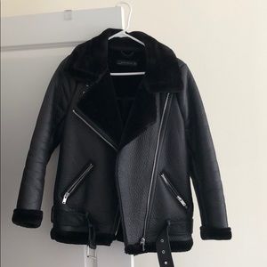 Zara Faux Shearling Coat